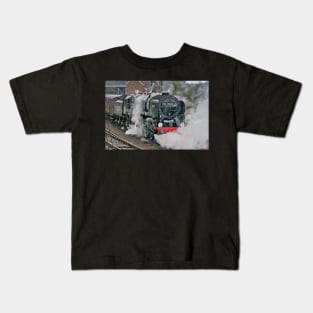 Britannia in the Rain Kids T-Shirt